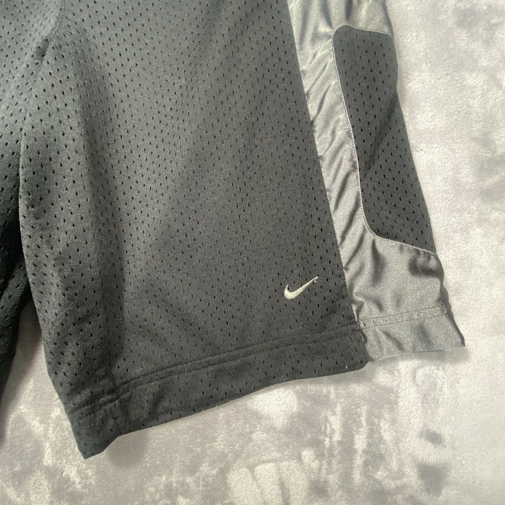 Shorts Nike‎ Men's Medium Hoop Basketball StreetBall Black Sport Swoosh Training
